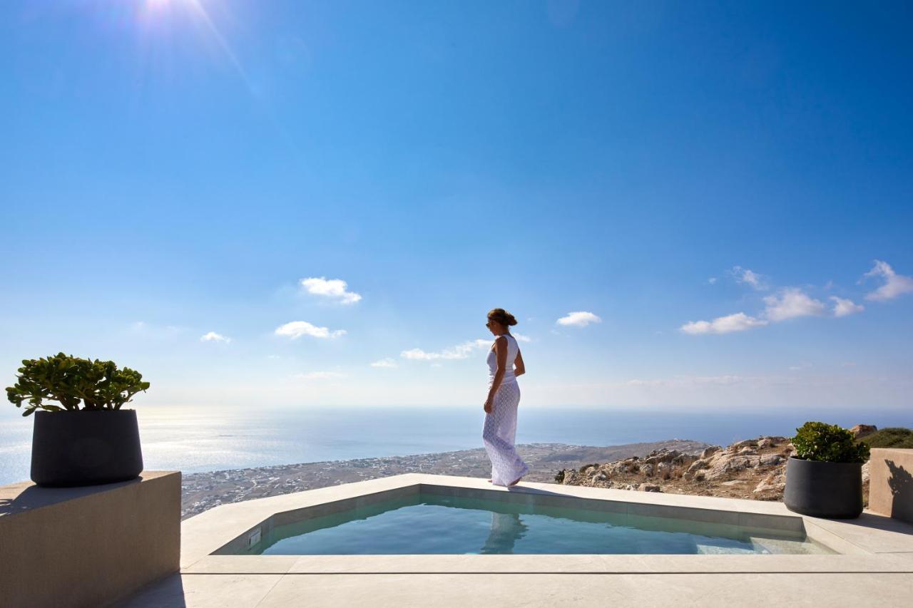 Santorini Sky, The Lodge Pýrgos Eksteriør bilde